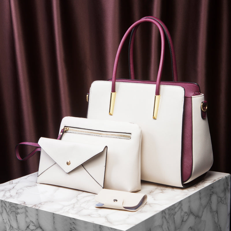 4PCS Women's Handbag One-Shoulder Crossbody Bag Women's Bag Gift Bag
