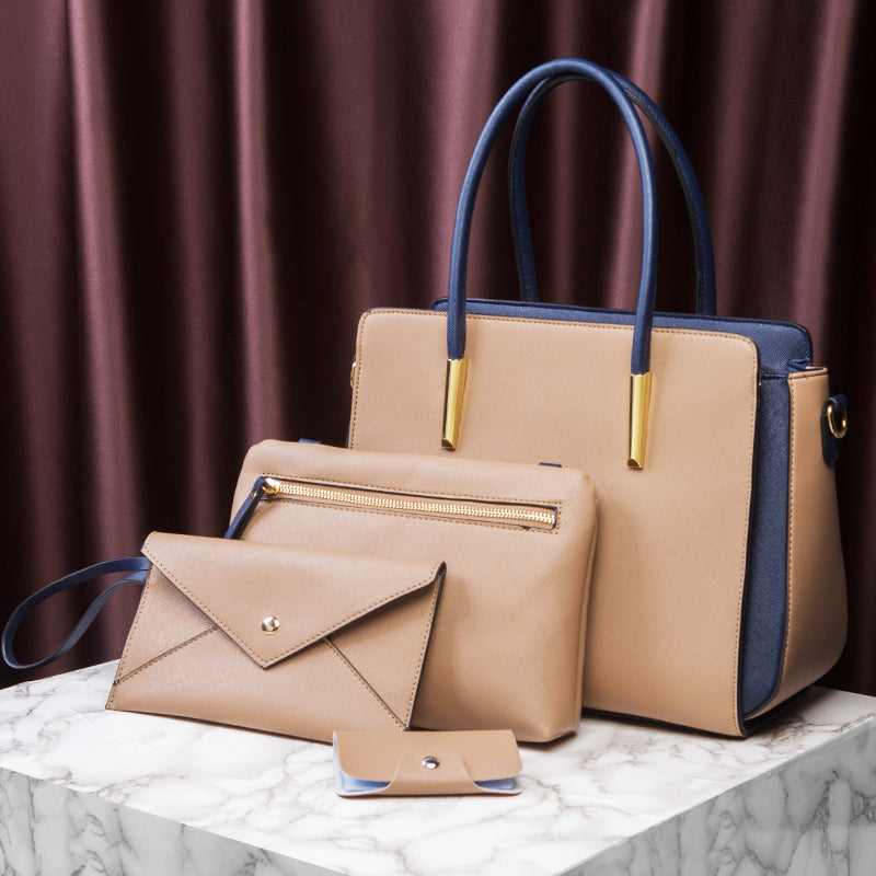 4PCS Women's Handbag One-Shoulder Crossbody Bag Women's Bag Gift Bag