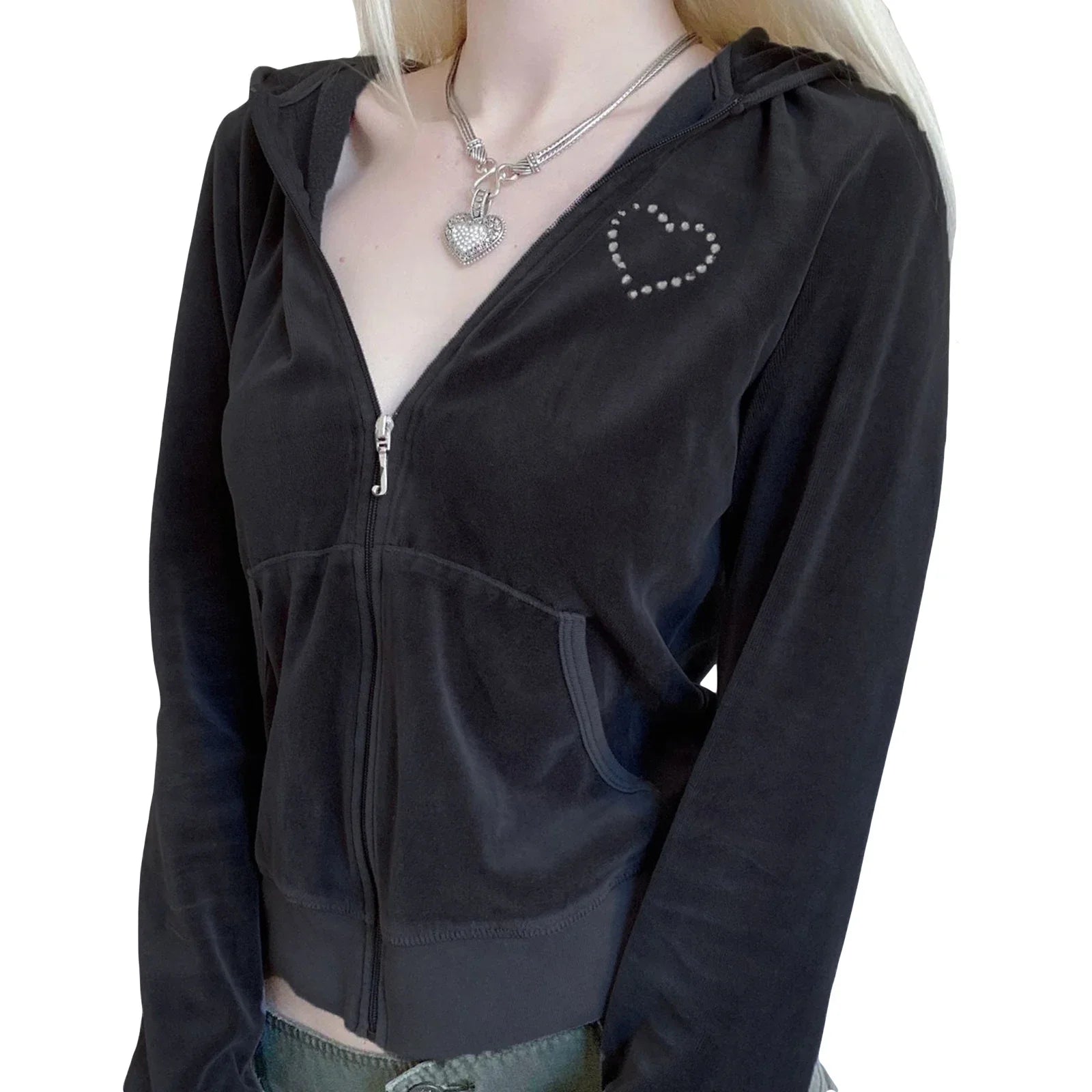 013Women's Long Sleeve Top with Pockets