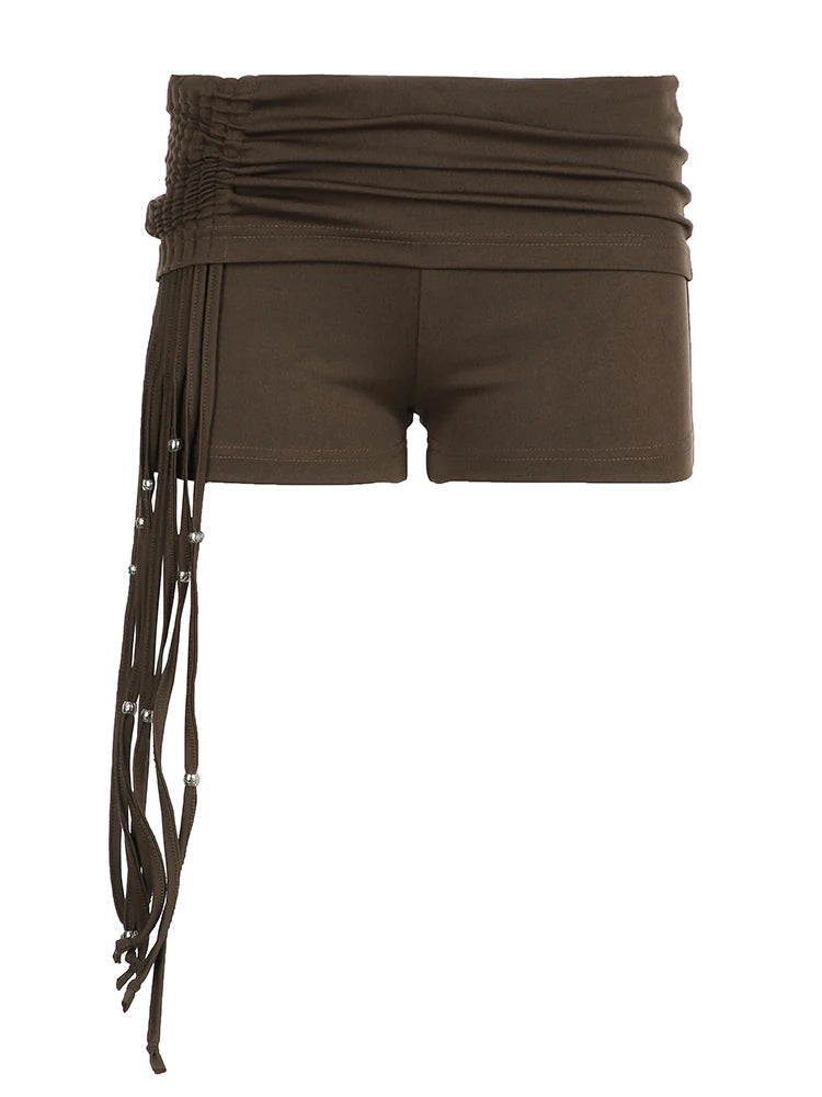 005 Low Rise Lace-up Casual Fashion Short Pant