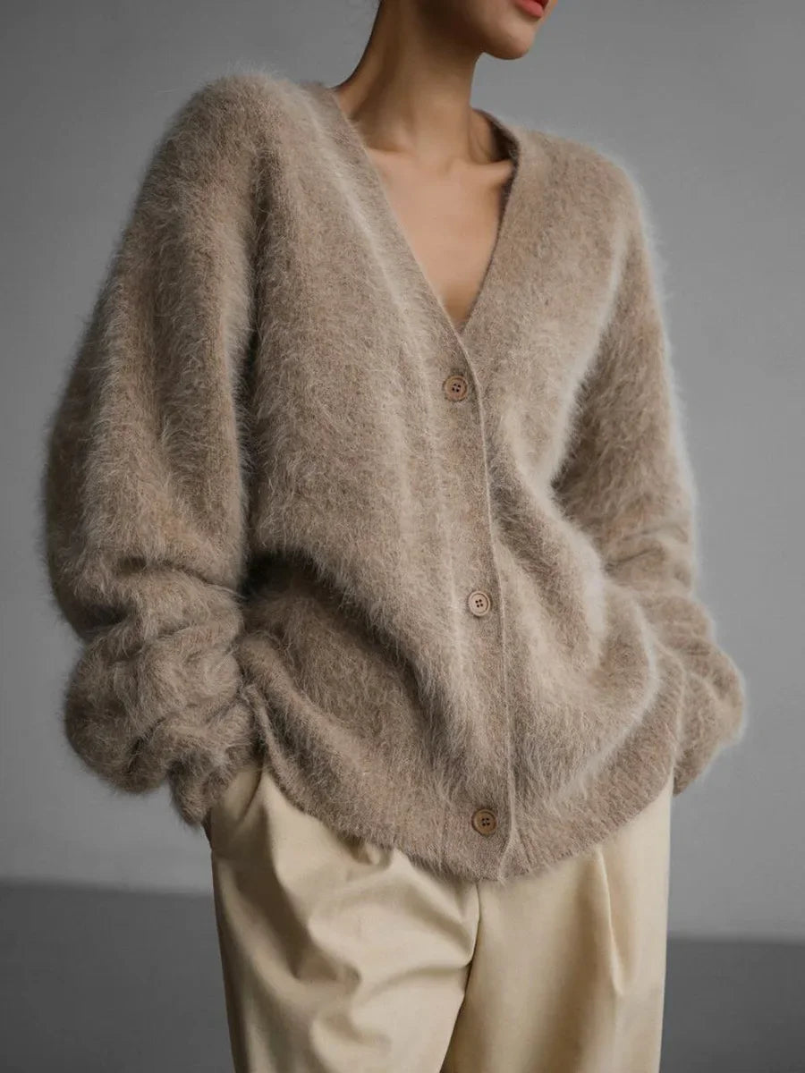 097Women Elegant Long Sleeve Sweater