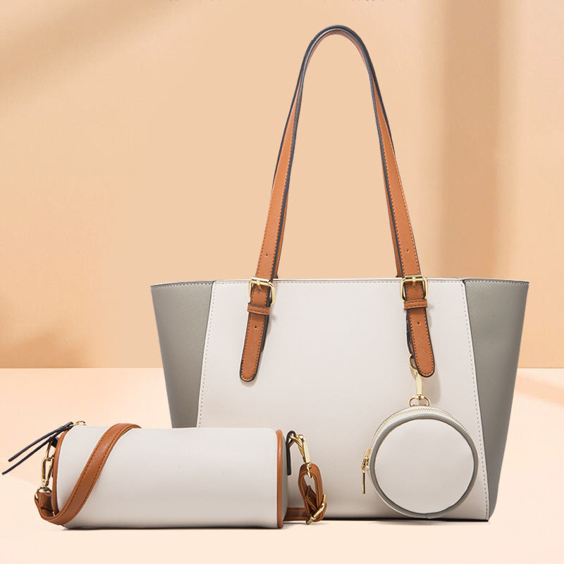 [BUY 1 GET 3] 3PCS Handbag Large-capacity bag Shoulder bag Crossbody women's bag Purse