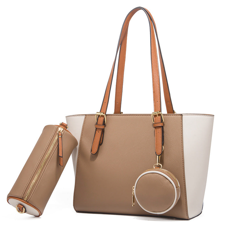 [BUY 1 GET 3] 3PCS Handbag Large-capacity bag Shoulder bag Crossbody women's bag Purse