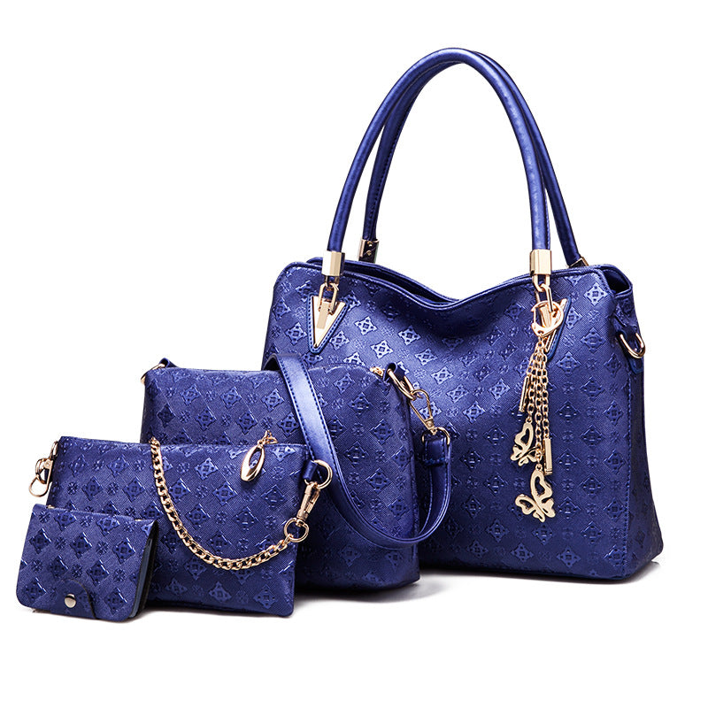 [BUY 1 GET 4] 4PCS New Fashion Bag Shoulder bag Crossbody Handbag Large Bag Women's Bag Purse