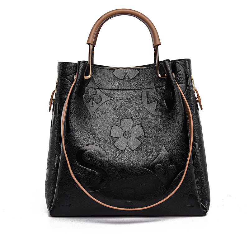 [Fashion] New bucket bag Fashion handbag Large-capacity shoulder bag Crossbody bag